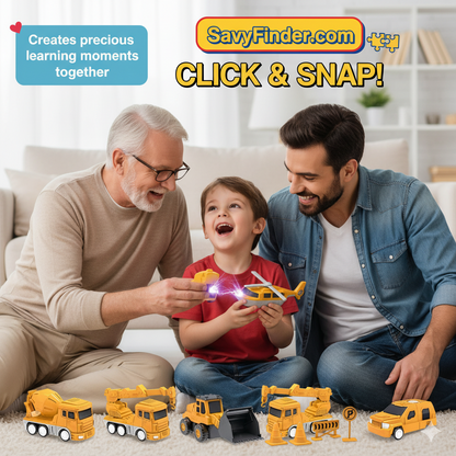 Magnetic RoboCar Adventure with Storage Box