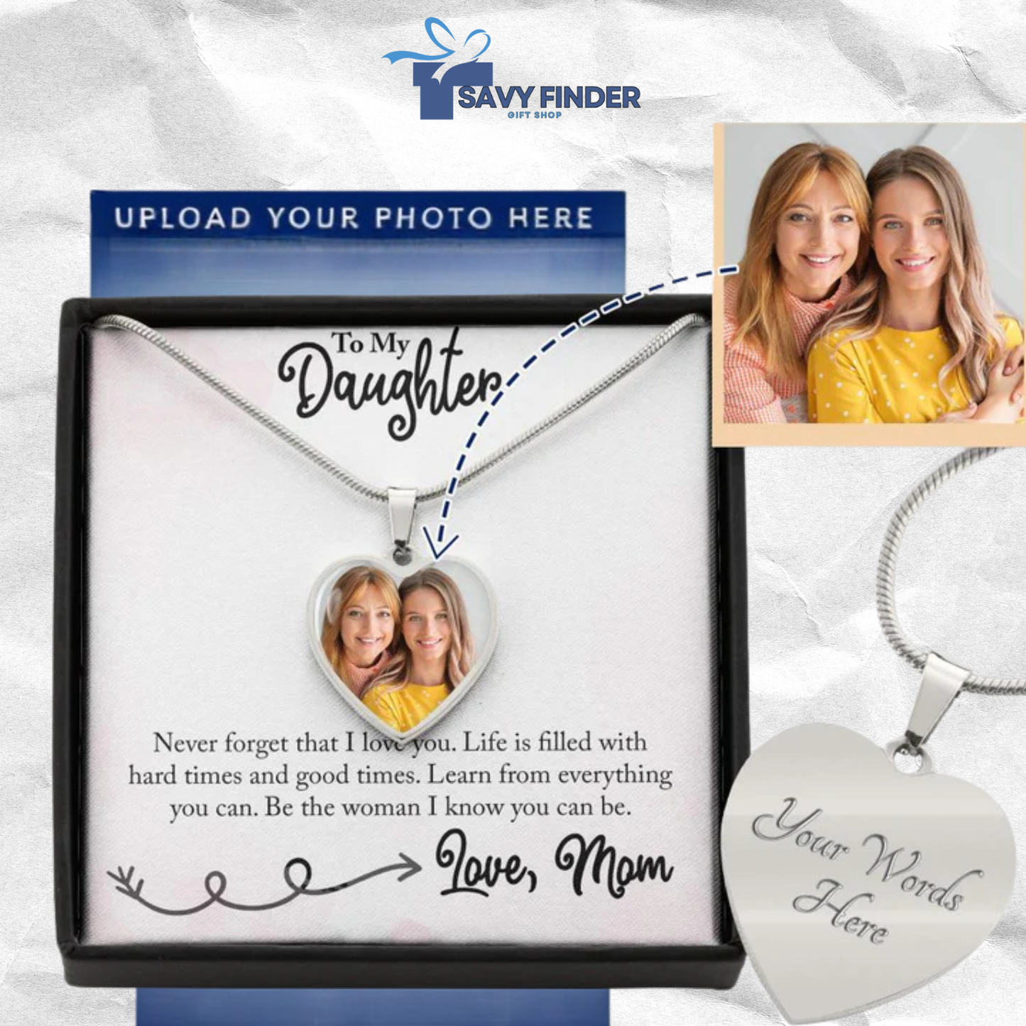 Keep Sake Necklace For My Daughter