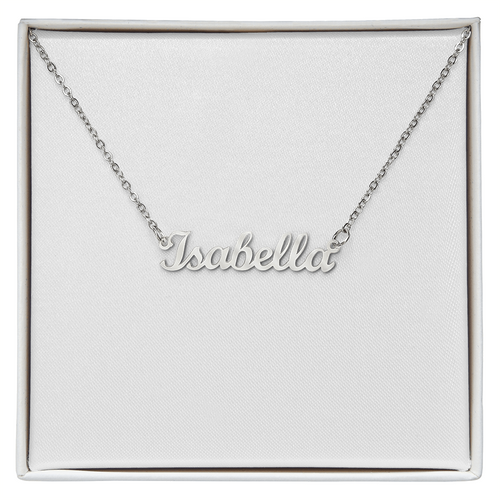 Forever Yours Name Necklace