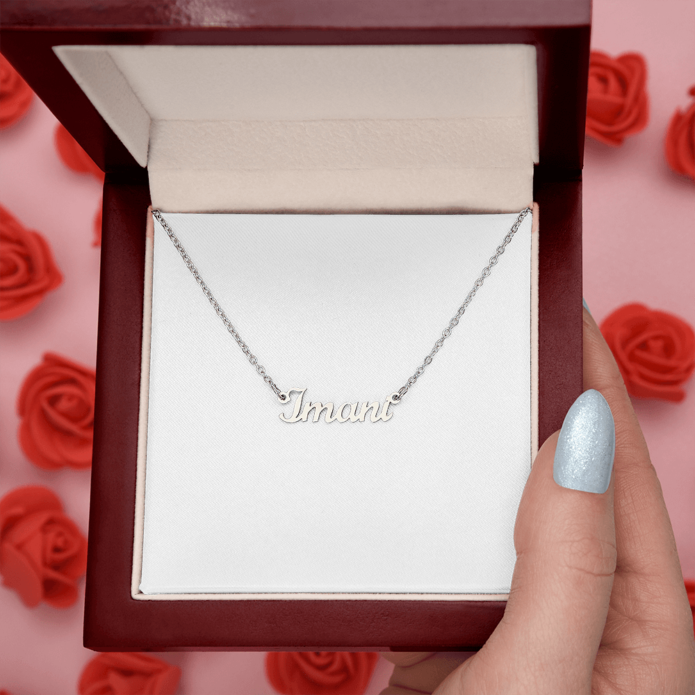 Forever Yours Name Necklace