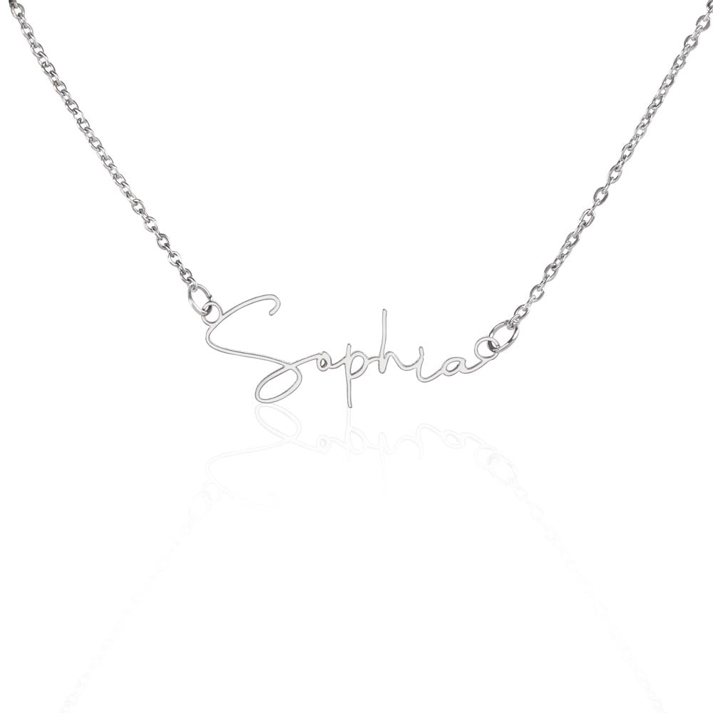 Dainty Name Necklace