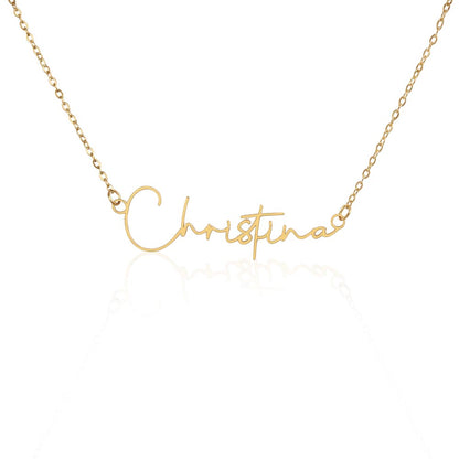 Dainty Name Necklace