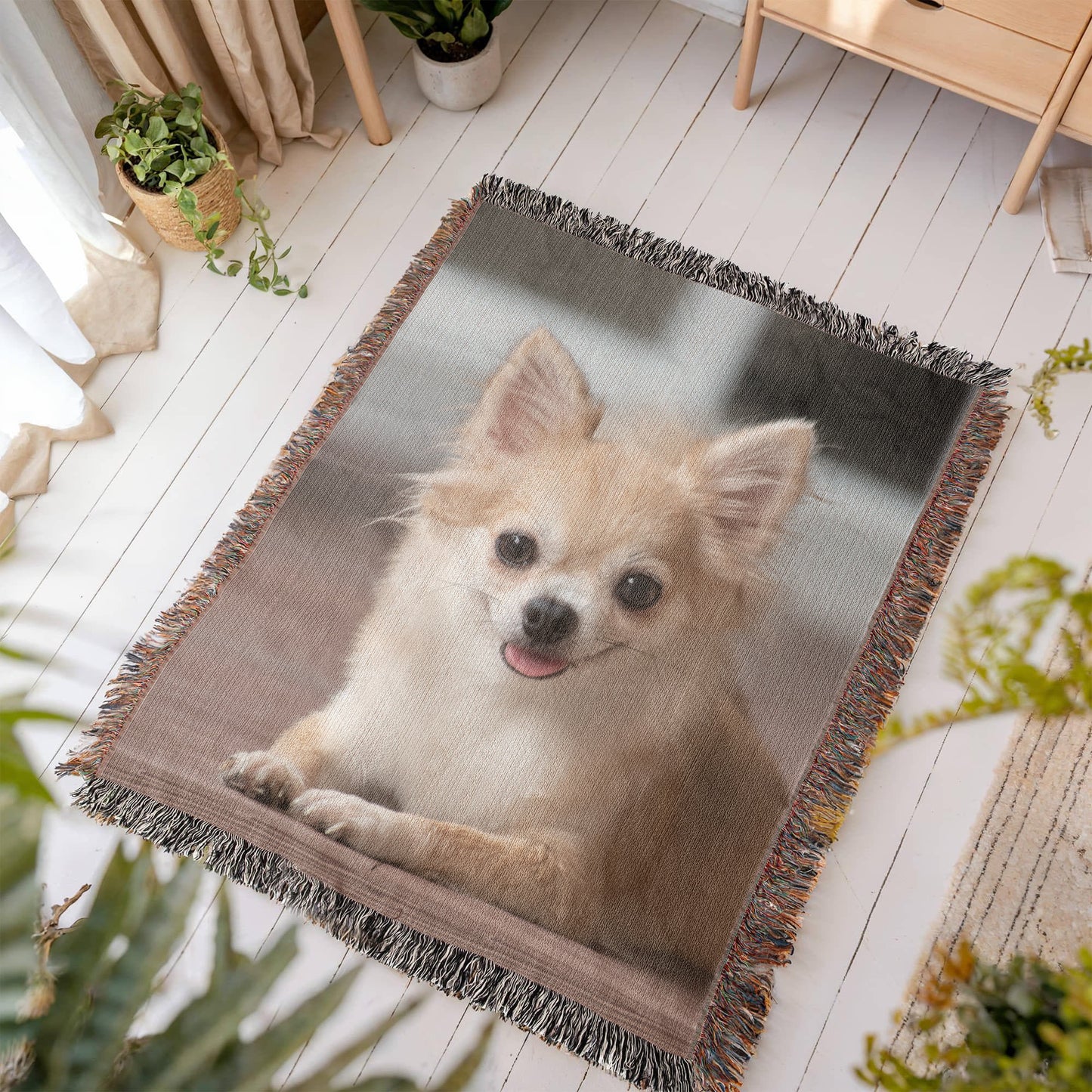 Custom Heirloom Woven Blanket