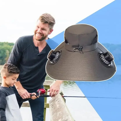 Solar-Powered Cooling Hat