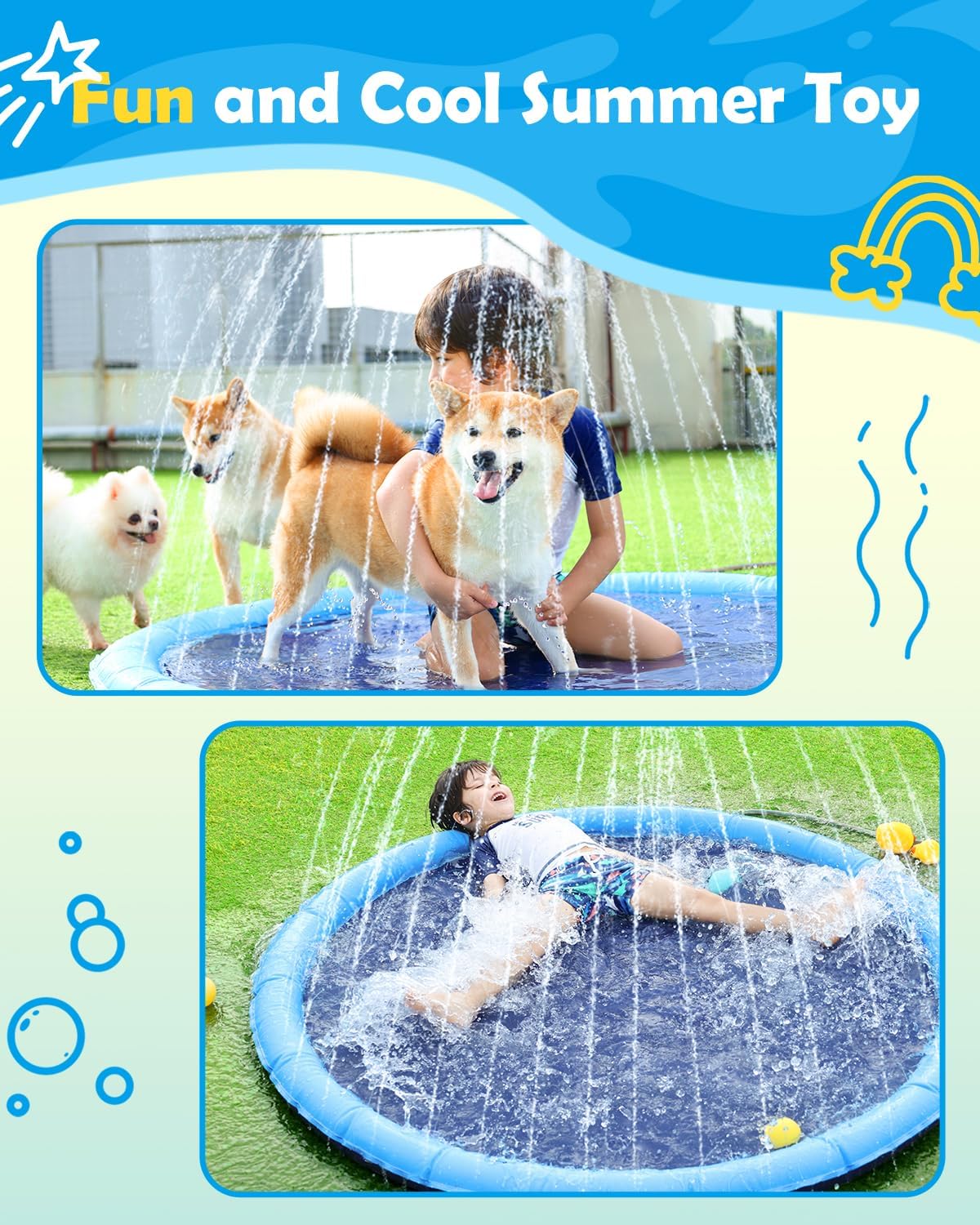 Fun Splash Pad for Dogs