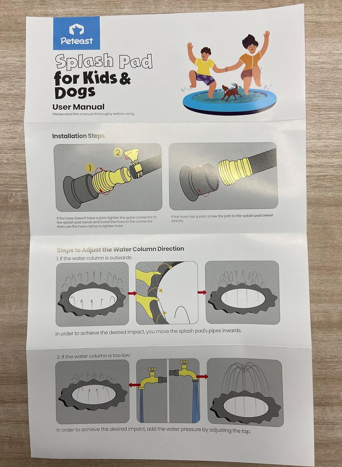 Fun Splash Pad for Dogs