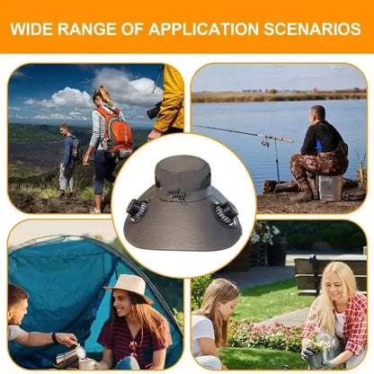 Solar-Powered Cooling Hat