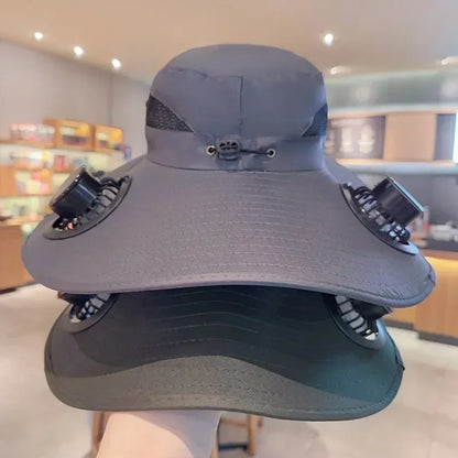 Solar-Powered Cooling Hat